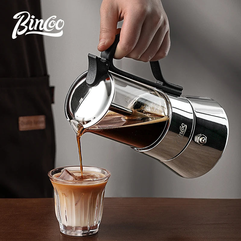Double-Valve Moka Pot