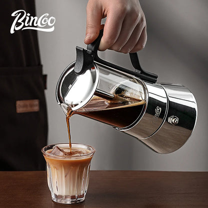 Double-Valve Moka Pot