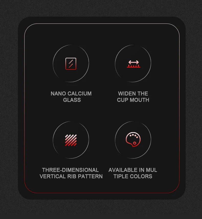 BINCOO 160ml Glass Coffee Cup Drinking Glasses for Espresso Cappuccino Latte Mug Juice Cocktails Home Kitchen Barista Glassware
