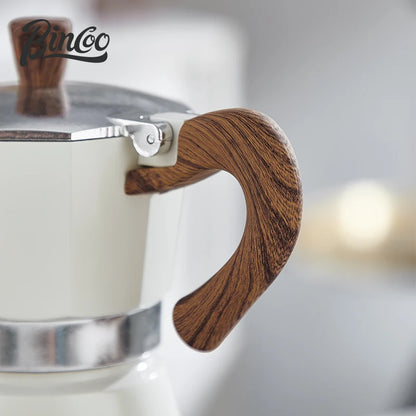 Bincoo Coffee Moka Pot Aluminum 300ml Mocha Pot Classic Italian Espresso Pot Kitchen Home Barista Coffee Machine Accessories