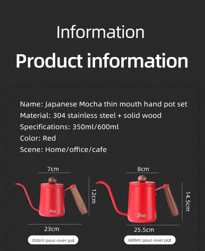 BINCOO 350ml/600ml Coffee Filter Cup Hand Brew Coffee Pot Coffee Sharing Pot Reusable Funnel Dripper Filter Coffee Utensils Set