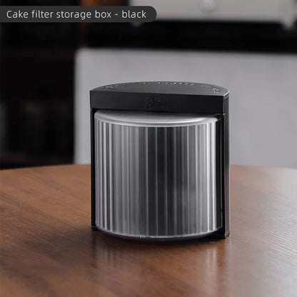 BINCOO Coffee Filter Paper Storage Box Rack Cake Filter Paper Holder Mocha Pot Filter Paper Dust-proof Storage Box Barista Tools