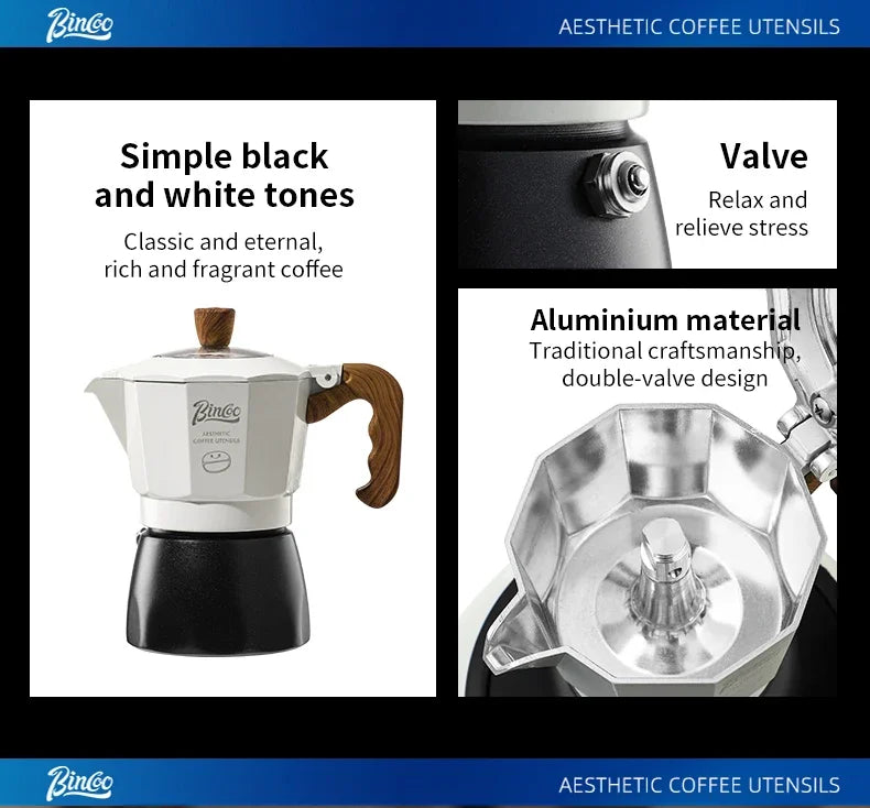 Double-Valve Moka Set
