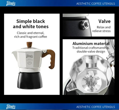 Double-Valve Moka Set