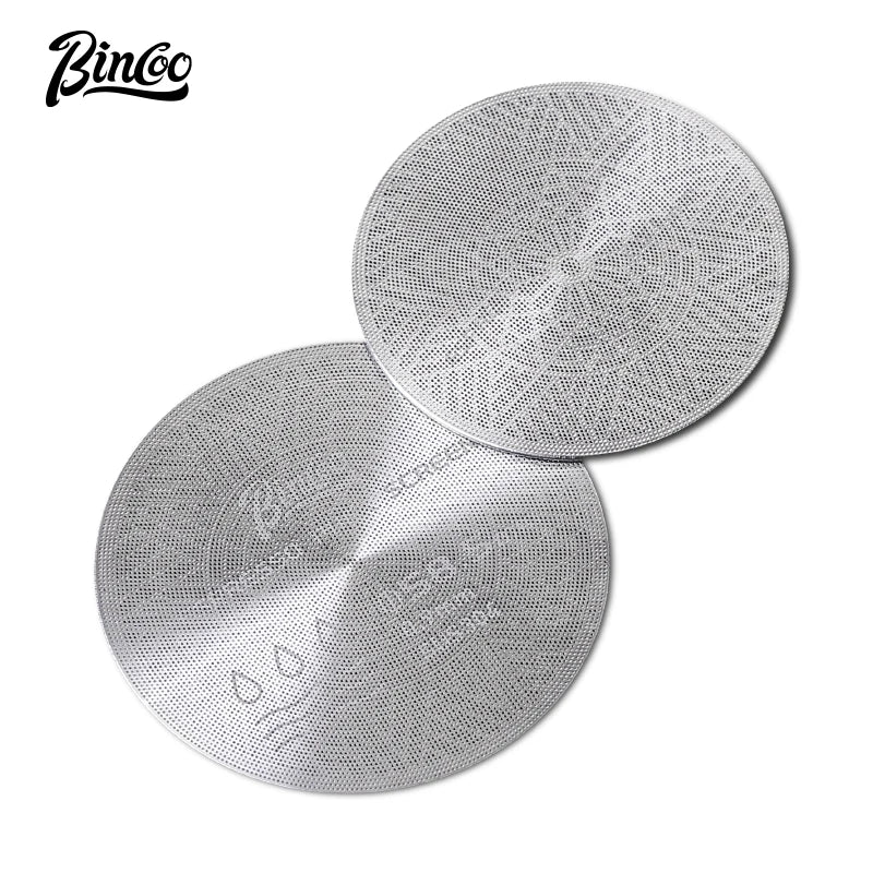 Secondary water distribution network Italian coffee handle, sintered plate, stainless steel extraction filter, three-layer 51/58