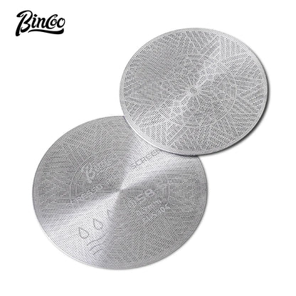 Secondary water distribution network Italian coffee handle, sintered plate, stainless steel extraction filter, three-layer 51/58