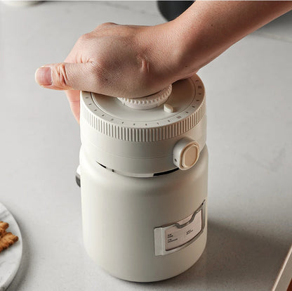 Bincoo Coffee Bean Vacuum Sealed Tank Stainless Steel Grain Tea Nut Keep Fresh Storage Jars Kitchen Airtight Sealed Cans 1000ML
