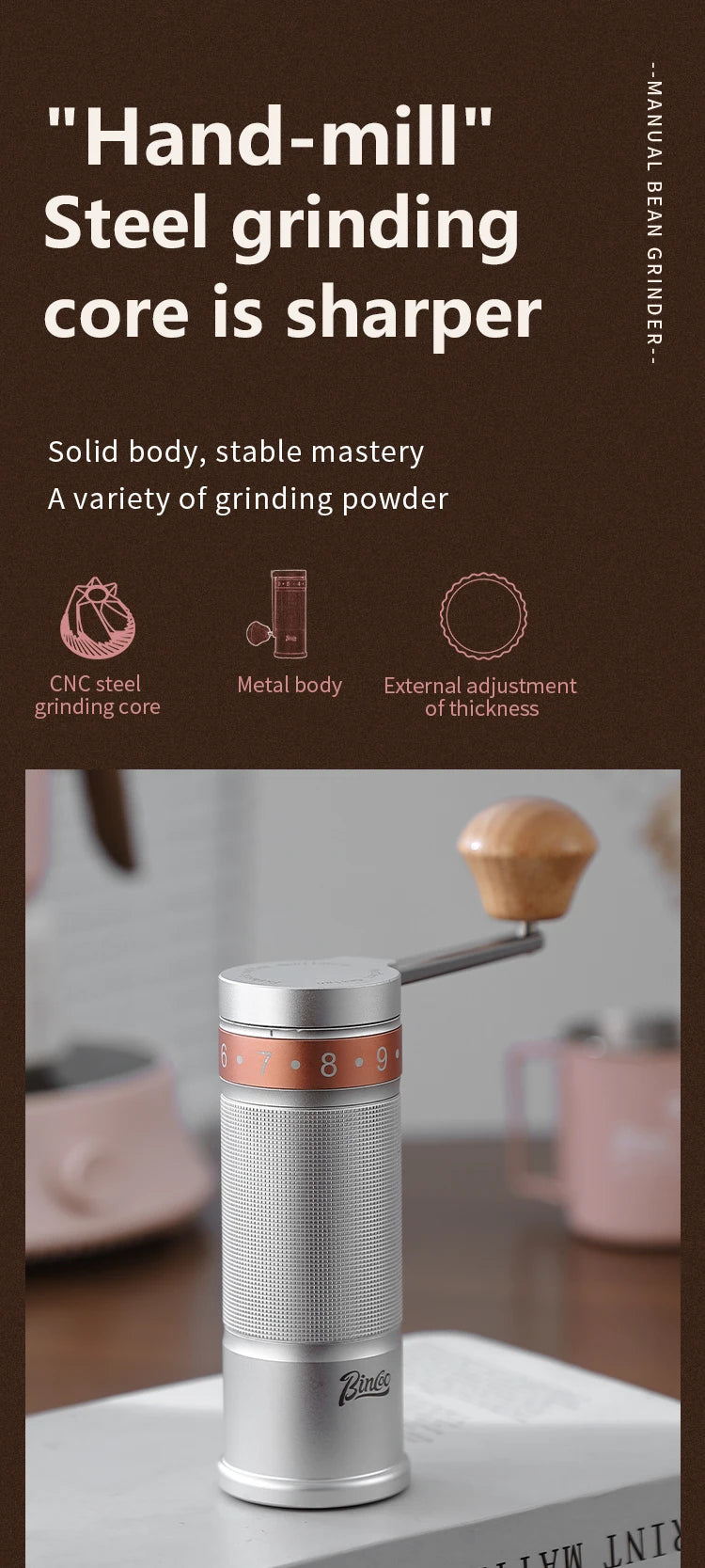 BINCOO Double Valve Moka Pot Square Coffee Pot Espresso Pot Coffee Extraction Maker Set for Home and Outdoor Electric Stove 220v