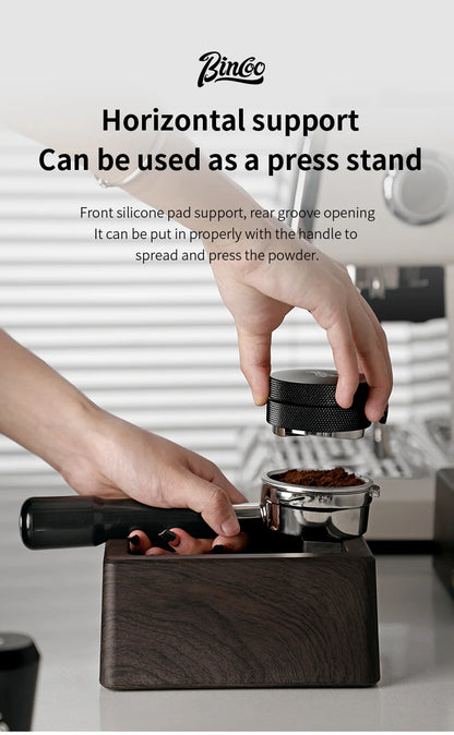 Bincoo Coffee Knock Box for Espresso Machines, Commercial Barista Pucks Disposal Bin with Handle, Home/Cafe Countertop Use
