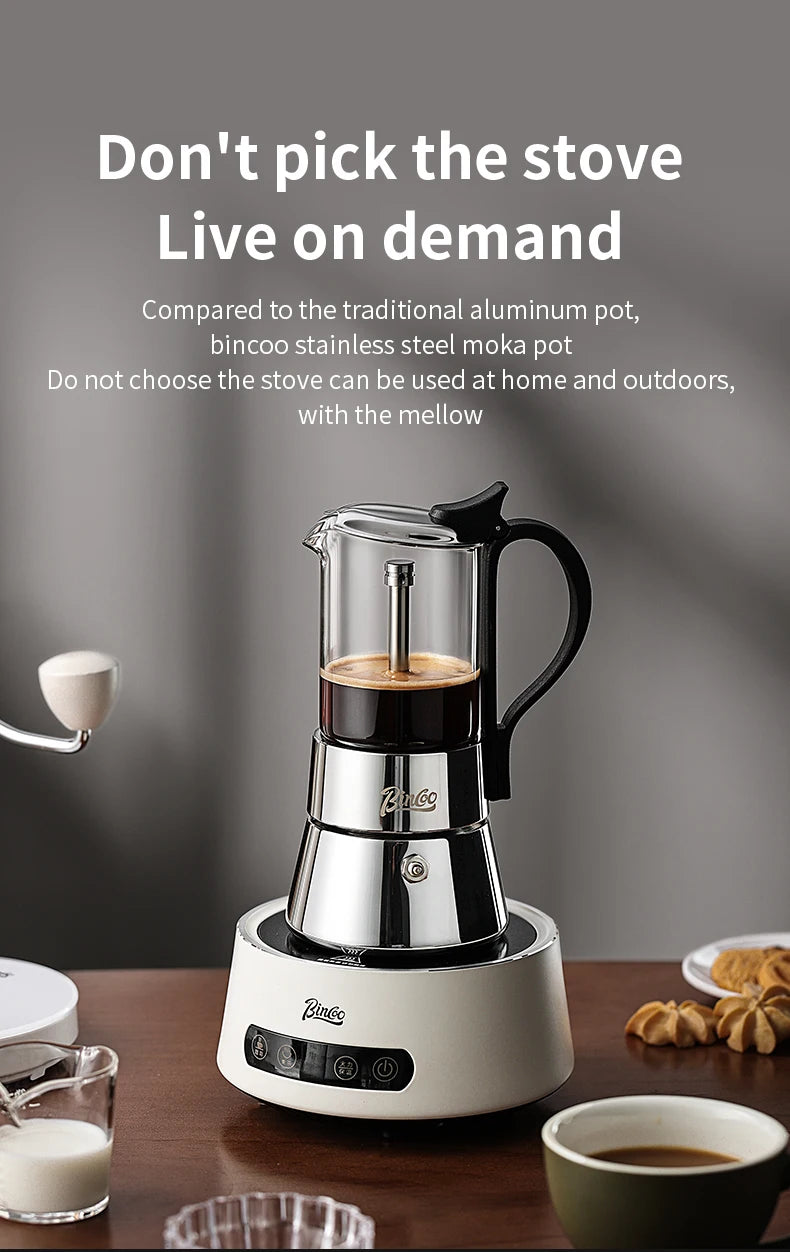 Double-Valve Moka Pot