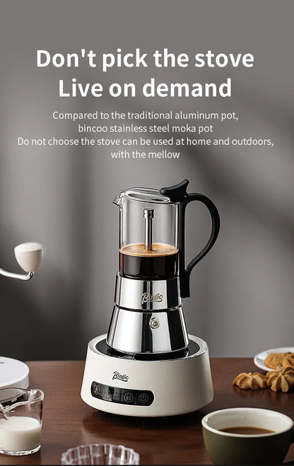 Double-Valve Moka Pot