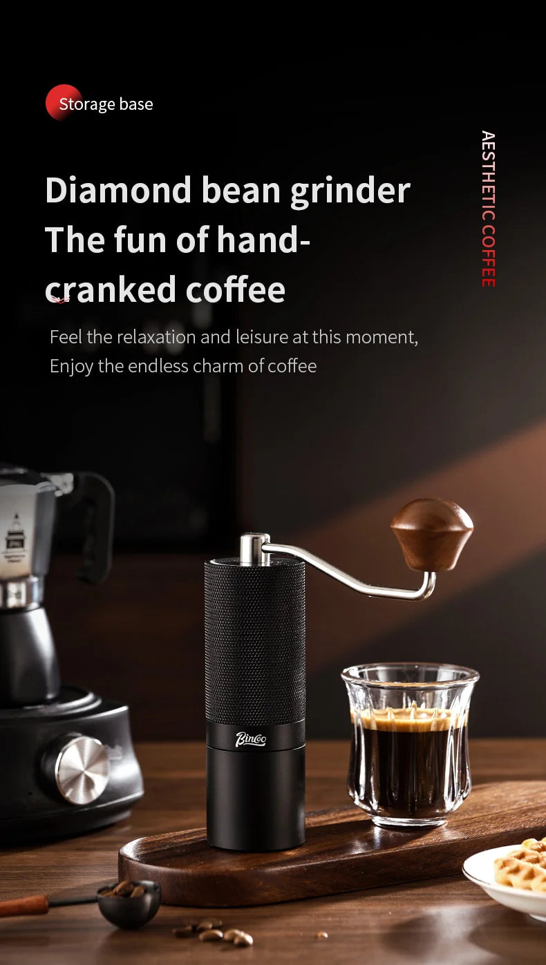 BINCOO Dual Valve Moka Pot Extraction Espresso Maker Hand Brewed Coffee Mocha Pot Italian Home Outdoor Barista Accessories