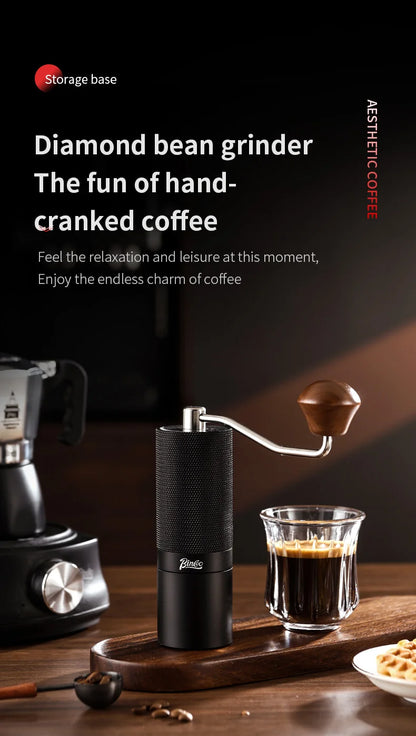 BINCOO Dual Valve Moka Pot Extraction Espresso Maker Hand Brewed Coffee Mocha Pot Italian Home Outdoor Barista Accessories