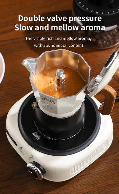 Double-Valve Moka Set