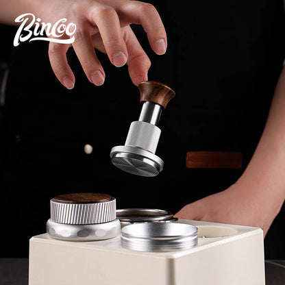 Bincoo Coffee Tamper Station Coffee Distributor Storage Base For 51/58mm 30lb Constant Pressure Espresso Tamper Set Barista Tool