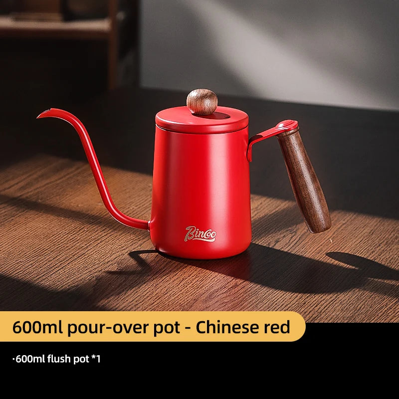 BINCOO 350ml/600ml Coffee Filter Cup Hand Brew Coffee Pot Coffee Sharing Pot Reusable Funnel Dripper Filter Coffee Utensils Set