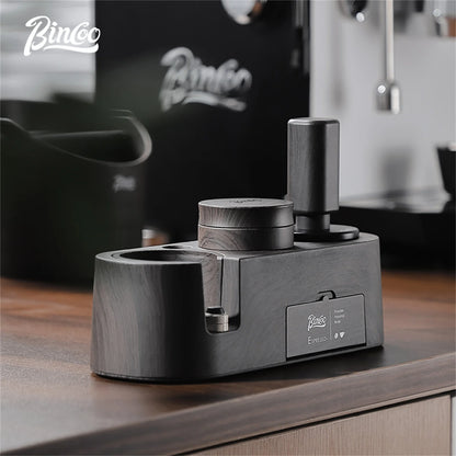 Bincoo Italian Coffee Pressing Tamper Base Set 51/58mm Storage Board Bar Mat Baristas Pressing Powder Hammer Powder Distributor