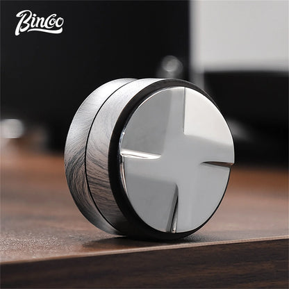 Bincoo Italian Coffee Pressing Tamper Base Set 51/58mm Storage Board Bar Mat Baristas Pressing Powder Hammer Powder Distributor