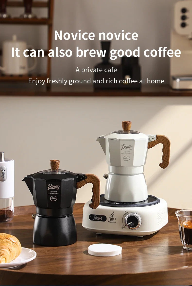 Double-Valve Moka Set