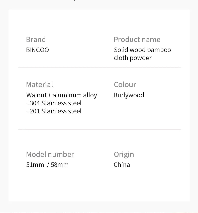 BINCOO 51/58mm 30Ib Constant Pressure Coffee Tamper & Distributor with Tamping Base Espresso Tamper Set Home Barista Accessories