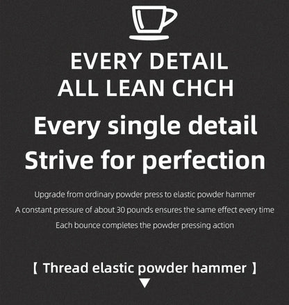 Bincoo Italian Coffee Pressing Tamper Base Set 51/58mm Storage Board Bar Mat Baristas Pressing Powder Hammer Powder Distributor