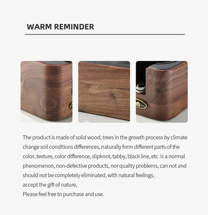 Bincoo Solid Wood Coffee Tamping Stand, Fits 51/58mm Portafilters, Espresso Distributor Base, Barista Tool