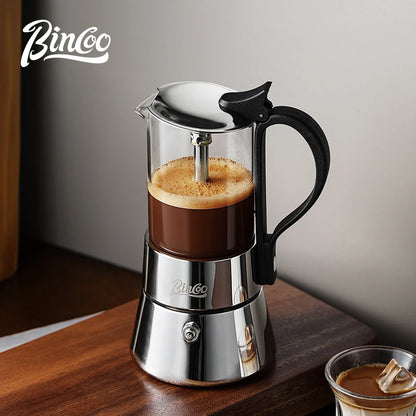 Double-Valve Moka Pot