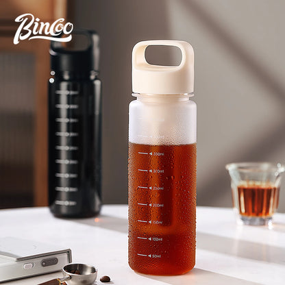 BINCOO Hand Brewed Cold Extraction Bottle Portable Cold Brew Coffee Pot Accompanying Cup Outdoor Lemon Juice Smoothie Filter Cup