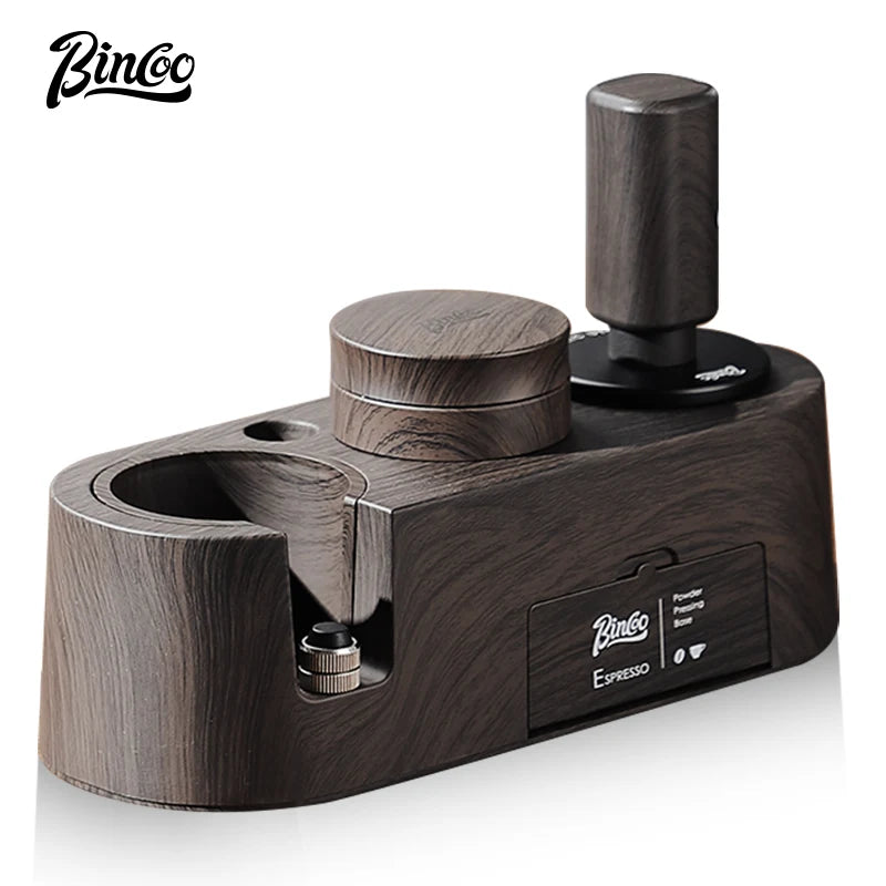 Bincoo Italian Coffee Pressing Tamper Base Set 51/58mm Storage Board Bar Mat Baristas Pressing Powder Hammer Powder Distributor