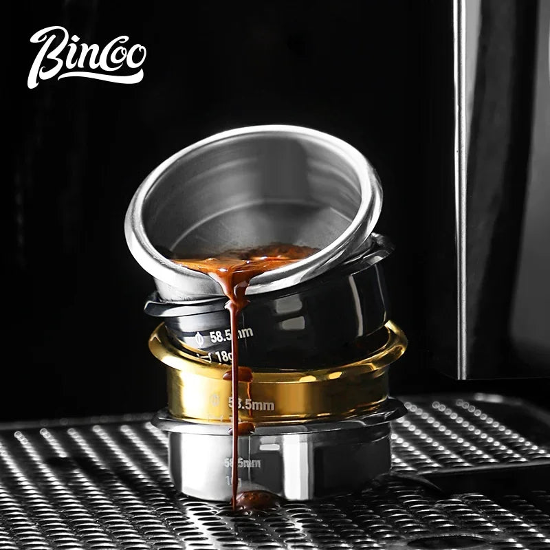 BINCOO New Precision High Extraction Matrix 51/58.5mm Basket Filter，Micro Sieve Filter Basket Stainless Steel Portafilter Basket