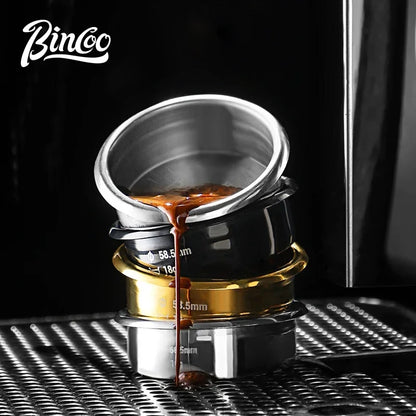 BINCOO New Precision High Extraction Matrix 51/58.5mm Basket Filter，Micro Sieve Filter Basket Stainless Steel Portafilter Basket