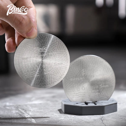 Secondary water distribution network Italian coffee handle, sintered plate, stainless steel extraction filter, three-layer 51/58