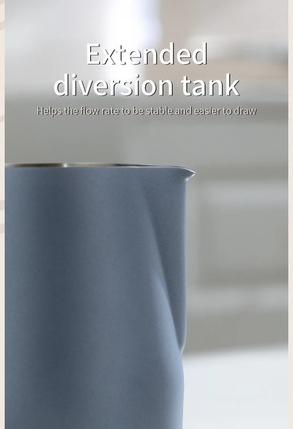 350/600ML Coffee Milk Frothing Pitcher Jug 304 Stainless Steel Precise Scale High Quality Latte Barista Professional CafeUtensil