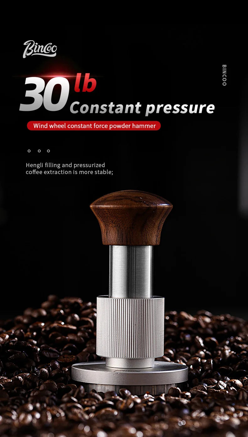 Bincoo Coffee Tamper Station Coffee Distributor Storage Base For 51/58mm 30lb Constant Pressure Espresso Tamper Set Barista Tool
