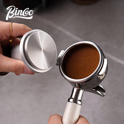 Bincoo Coffee Tamper Station Coffee Distributor Storage Base For 51/58mm 30lb Constant Pressure Espresso Tamper Set Barista Tool