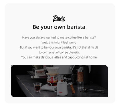 Bincoo Crown Style Coffee Distributor for Moka Pot, Powder Filling & Tamping Tool, Barista Accessory with Leveling Base