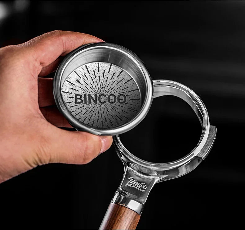BINCOO New Precision High Extraction Matrix 51/58.5mm Basket Filter，Micro Sieve Filter Basket Stainless Steel Portafilter Basket