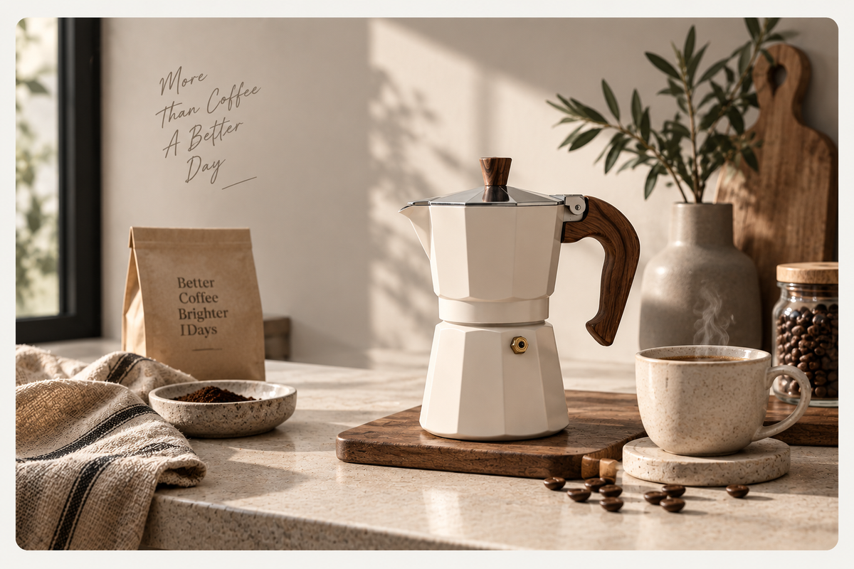 Better Coffee Starts at Home.
